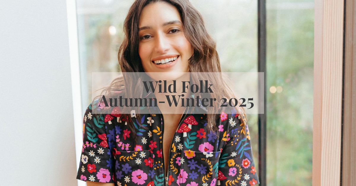 Sugarhill Brighton model wearing Billy Boilersuit - Multi, Toadstool Floral