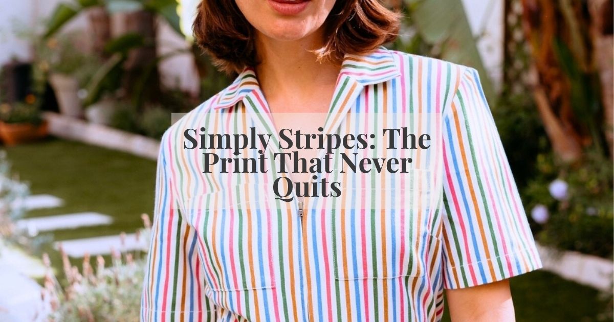 a woman posing with polka dot top on 