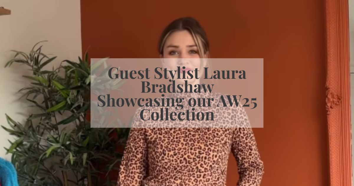 a woman wearing a colourful fleece 