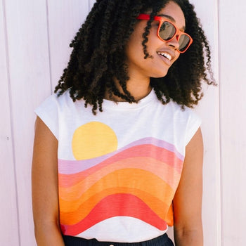 close up of tshirt 