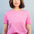 Maggie T-Shirt - Pink, Dino Lines