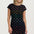 Katelyn Jersey T-Shirt Dress - Black, Jurassic Jive Rainbow