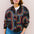 Bobbi Bomber Jacket - Black, Retro Racer