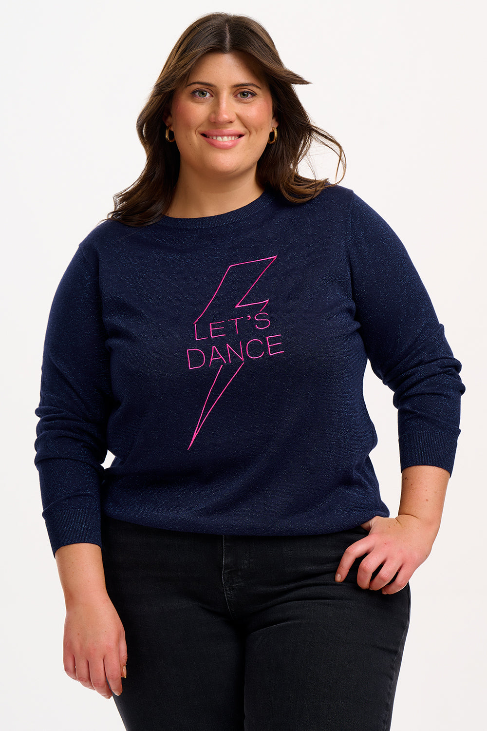 Astrid Jumper Navy, Lets Dance Sugarhill Brighton
