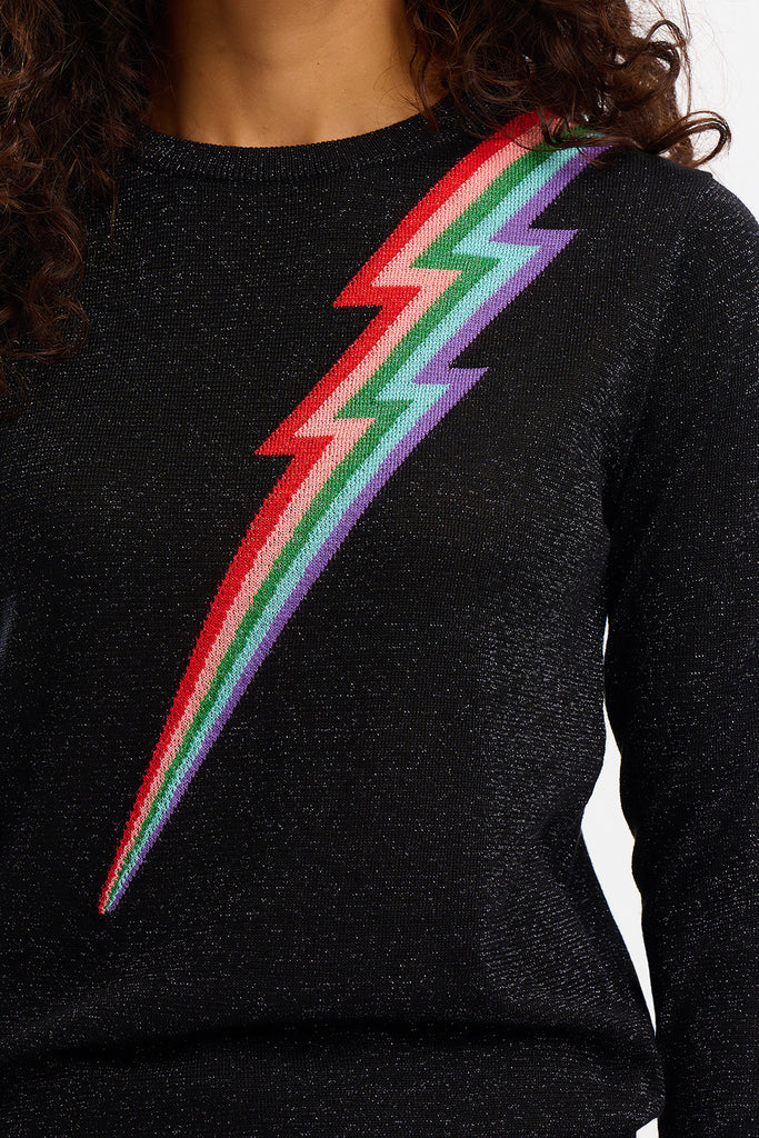 ASTRID JUMPER RAINBOW STRIPES - SUGARHILL BRIGHTON - AW25