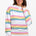 Lucia Sweatshirt - Off-White/Multi, Stripes