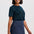 Ada Sparkly Knitted Top - Teal
