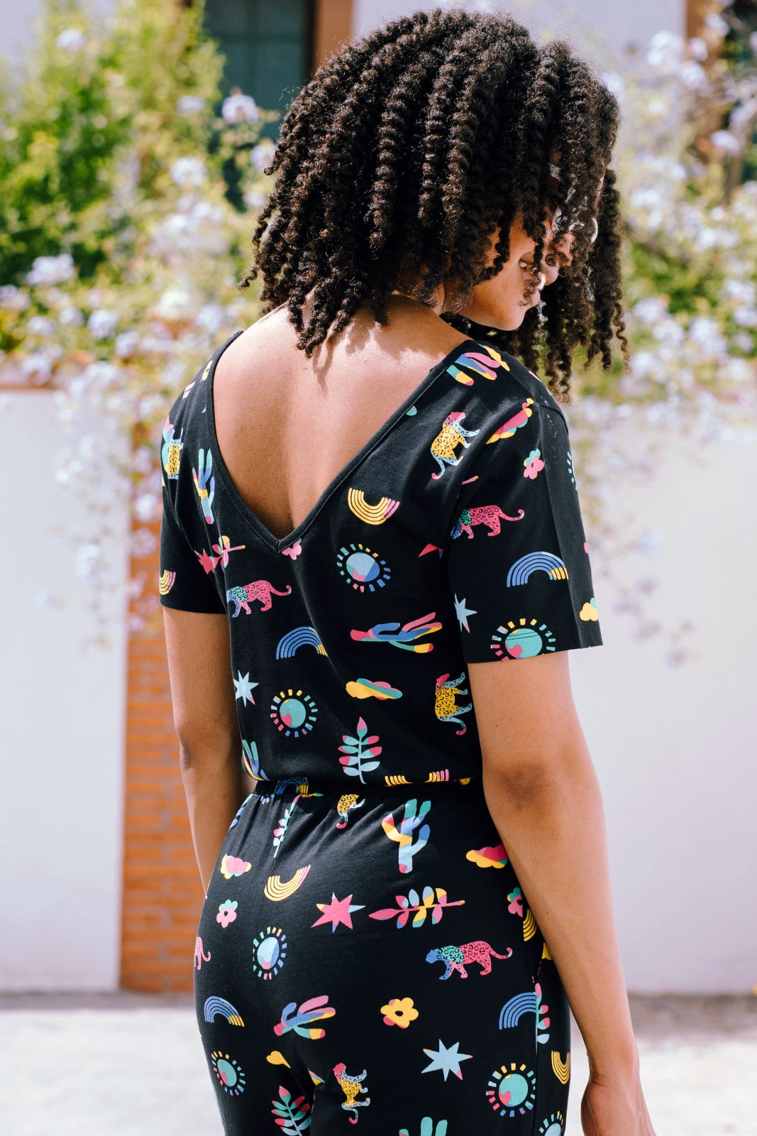Bianca Jersey Jumpsuit - Black, Summer Joy