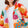 Person wearing a colorful, patterned jacket with a white shirt underneath.