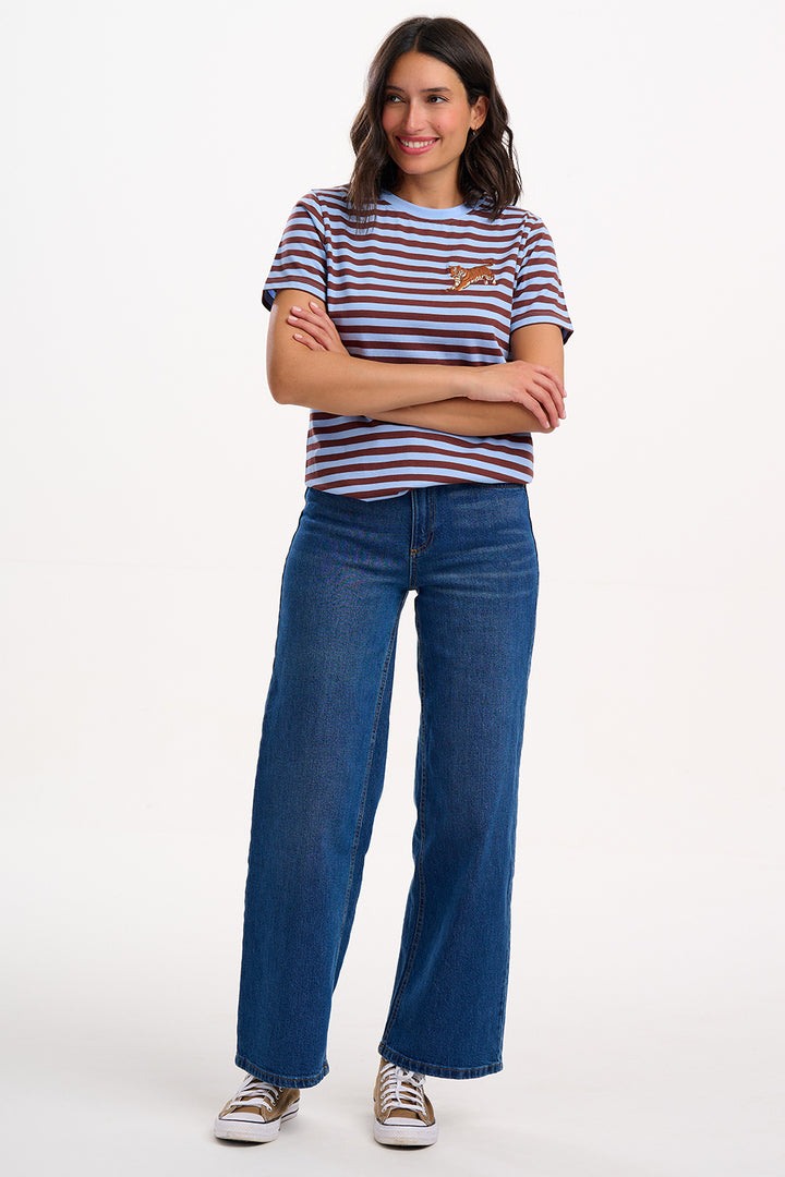 Maggie T-Shirt - Stripy Parrot