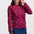 Noah Sweatshirt - Burgundy Pink Polka