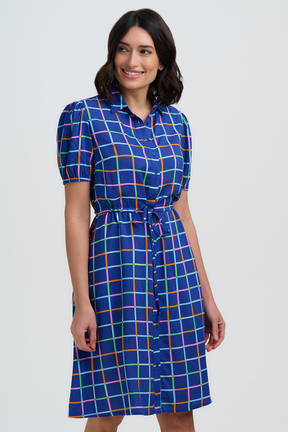 Salma Mini Shirt Dress