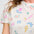 Maggie T-shirt - Off-White, Doodle Print