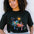 Kinsley Relaxed T-Shirt - Black, Palms & Sunshine