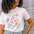 Maggie T-Shirt - Off-White, Tropical Hummingbird