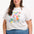 Maggie T-Shirt - Off-White, Tropical Hummingbird