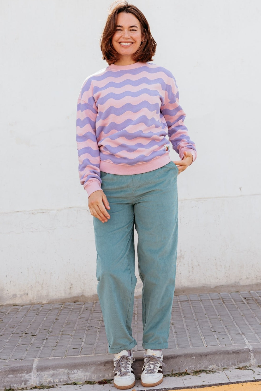 Vonnie Trousers - Teal Cord